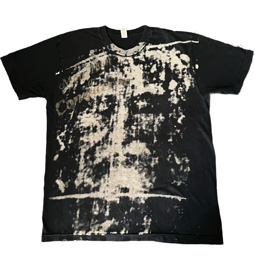 American Apparel “More Than a Conqueror” Graphic Tee Size L – Flaws